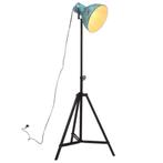 vidaXL Vloerlamp 25 W E27 61x61x90/150 cm verweerd blauw, Huis en Inrichting, Verzenden, Nieuw