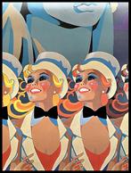 Anonymous - New York - Western Airlines - 1980ca - Jaren, Antiek en Kunst, Kunst | Tekeningen en Fotografie