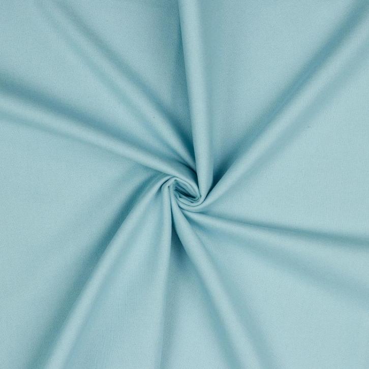 10 meter flanel stof - Lichtblauw - 100% katoen, Hobby en Vrije tijd, Stoffen en Lappen, 120 cm of meer, 200 cm of meer, Blauw