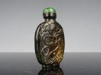 Snuiftabak-fles - jade - Qing dynastie 1644-1908