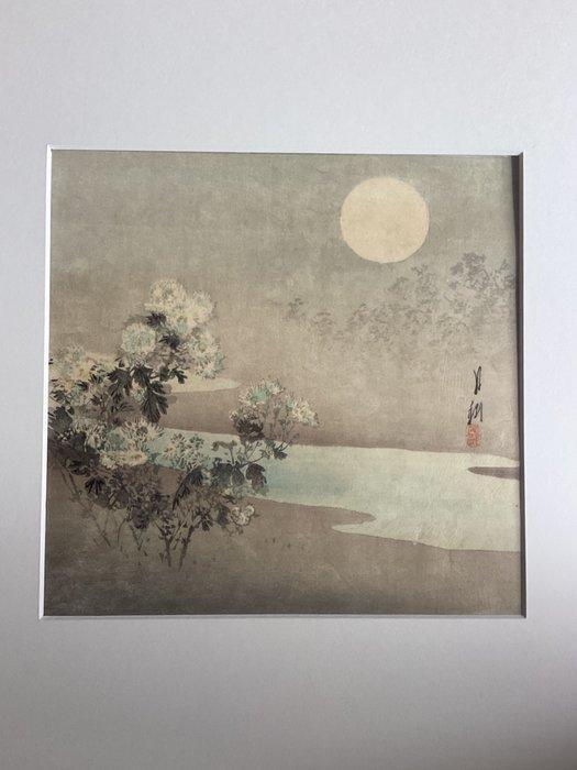 Water front in the moonlight - Ogata Gekko (1859-1920) -, Antiek en Kunst, Antiek | Overige Antiek