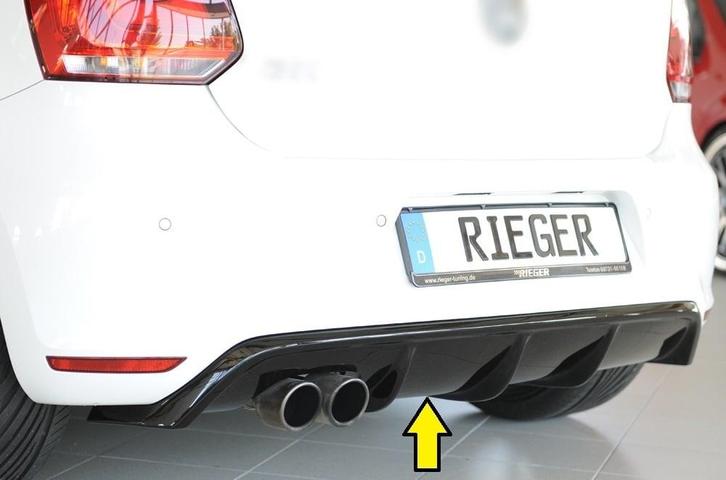 Diffuser voor Volkswagen Polo 6R GTI, Auto diversen, Tuning en Styling, Ophalen of Verzenden