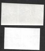 Italia Republiek - Tiepolo 2 Drukproeven met ontbrekende, Gestempeld