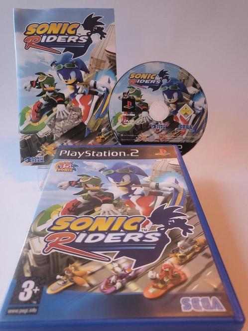Sonic Riders Playstation 2, Games en Spelcomputers, Games | Sony PlayStation 2, Zo goed als nieuw, Ophalen of Verzenden