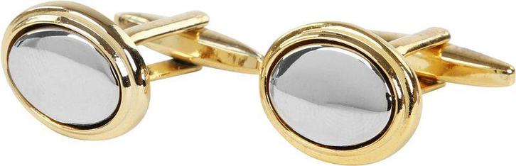 Manchetknoop Ovaal NR223 maat  Heren, Handtassen en Accessoires, Manchetknopen, Nieuw, Verzenden