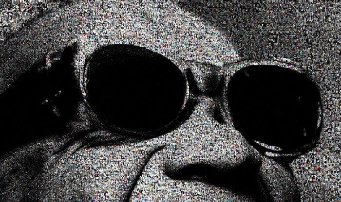 David Law (1967) - Crypto Ray Charles X - Format XL 60x60, Antiek en Kunst, Kunst | Designobjecten