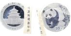 China 10 Yuan Panda 2002 Proof Ag Original-kapsel Zertifi..., Verzenden