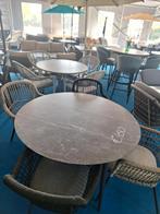Tuinset 4 pers -  Ronde tafel - 4 losse stoelen, Ophalen of Verzenden, Nieuw