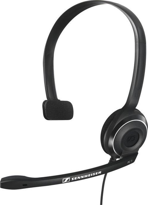Sennheiser PC 7 - On-ear headset - Zwart (Elektronica), Audio, Tv en Foto, Hoofdtelefoons, Nieuw, Verzenden