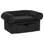 Hondenbank 75cm Zwart - Retour Deal - Ideaal voor kleine..., Dieren en Toebehoren, Verzenden, Nieuw, Pluche
