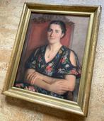 Margarete Simrock-Michael (1870-1940) - Portrait of a Seated, Antiek en Kunst