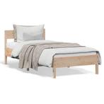 Grenen Bedframe 90x190 Zonder Matras - Tweede Kansje! OP=OP, Huis en Inrichting, Slaapkamer | Bedden, 90 cm, Eenpersoons, Bruin