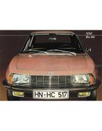 1967 NSU RO 80 BROCHURE NEDERLANDS, Nieuw