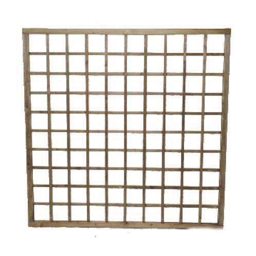 Klimscherm in hout - recht - h180 x b180, Tuin en Terras, Tuinschermen, Nieuw