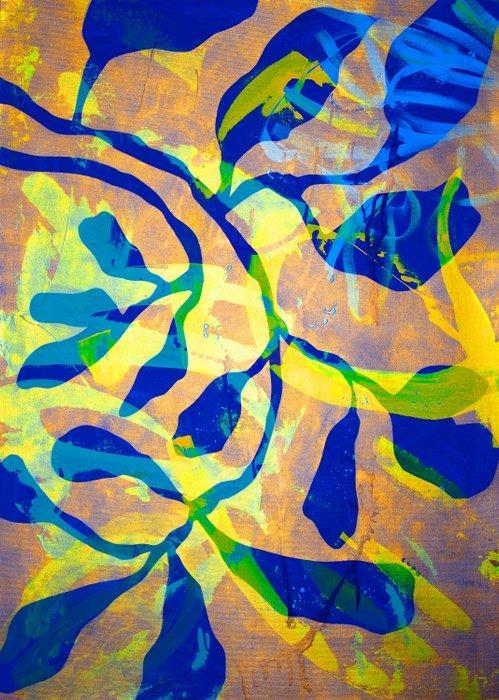 Lupo - Urban Jungle 204 - Real Gold - XXL-NO Reserve, Antiquités & Art, Art | Objets design