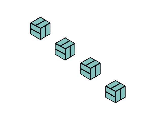 Veiling - 4x Akoestisch paneel Hexagon Ocean Splash 300 × 2, Bricolage & Construction, Plaques & Panneaux