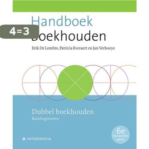 Handboek Boekhouden - Dubbel Boekhouden (zesde editie) /, Boeken, Economie, Management en Marketing, Zo goed als nieuw, Verzenden