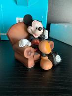 Mickey talking through the telephone. - 1 Figurine - Disney, Nieuw