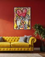 Gunnar Zyl (1988) - Heart / Keith Haring & Zyl, Antiek en Kunst, Kunst | Schilderijen | Modern