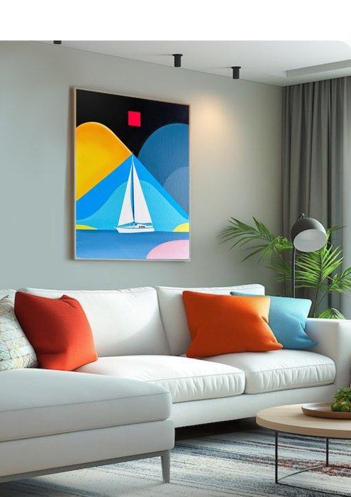 belzac (1984) - Summer, Antiek en Kunst, Kunst | Schilderijen | Modern