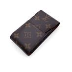 Louis Vuitton - Monogram Brown Canvas Cigarette Case Holder, Antiquités & Art