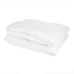 Couette Blanc 220x240cm Coton Percale - Treb ADH, Maison & Meubles, Chambre à coucher | Linge de lit, Verzenden