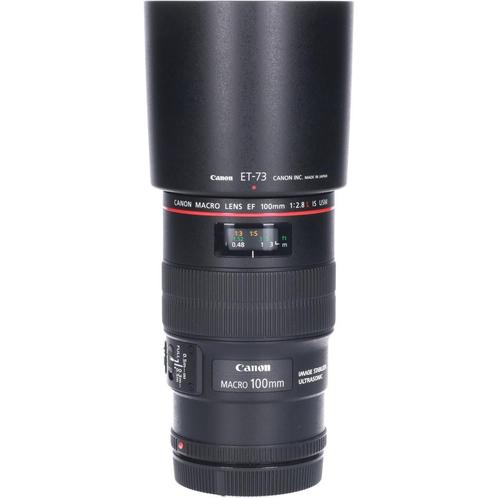 Tweedehands Canon EF 100mm f/2.8L IS Macro USM CM3758, Audio, Tv en Foto, Foto | Lenzen en Objectieven, Overige typen, Gebruikt