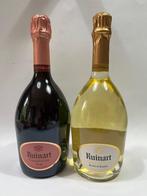 Ruinart, Blanc de Blancs & Rosé - Champagne - 2 Flessen, Nieuw