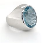 Zonder Minimumprijs - Ring Zilver - Topaas, Nieuw