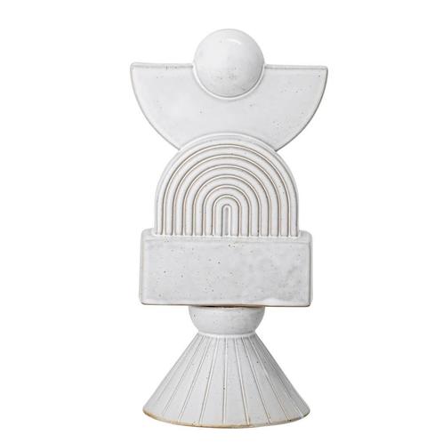Bloomingville Stoneware Beeld Wit 27cm, Huis en Inrichting, Woonaccessoires | Overige, Nieuw, Verzenden