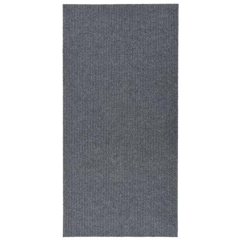 vidaXL Droogloopmat 100x200 cm grijs, Huis en Inrichting, Stoffering | Tapijten en Vloerkleden, Nieuw, Verzenden