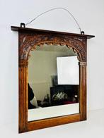 Miroir- Miroir mural de style hollandais historisant - Bois,
