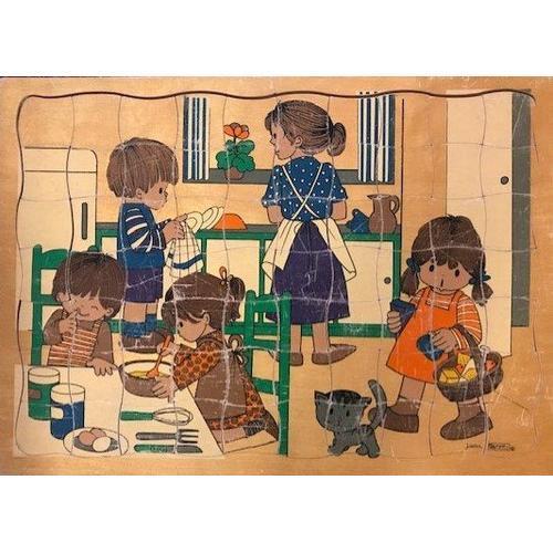 Rolf Puzzel Huishouden (70 stukjes), Boeken, Schoolboeken, Verzenden