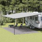vidaXL Tenttapijt 400x600 cm HDPE antracietkleurig en wit, Verzenden, Nieuw