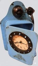 Kast - Metaal - Vintage klokkast, Antiek en Kunst
