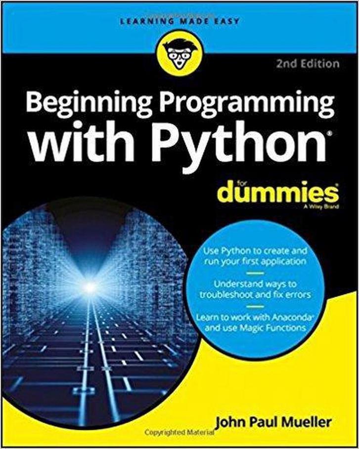 Beginning Programming with Python For Dummies 9781119457893, Boeken, Taal | Engels, Zo goed als nieuw, Verzenden