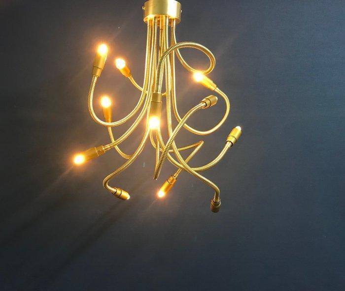 Plafonnier - Bras de manipulation flexible, Antiek en Kunst, Antiek | Verlichting