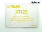 Instructie Boek Yamaha XT 125 (12V) 1982-1984 (XT125), Motoren, Gebruikt