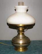 Lamp - Messing, Tin - Olie-/benzinelamp, Antiek en Kunst