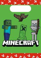 Minecraft Uitdeelzakjes 4st, Hobby & Loisirs créatifs, Verzenden