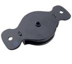 Zijkatrol met polyamide wiel zwart - 40mm & 50mm, Verzenden, Nieuw