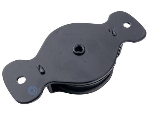 Zijkatrol met polyamide wiel zwart - 40mm & 50mm, Tuin en Terras, Overige Tuin en Terras, Verzenden