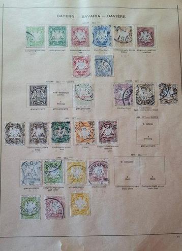 Monde 1841/1910 - Album historique avec une grande beschikbaar voor biedingen