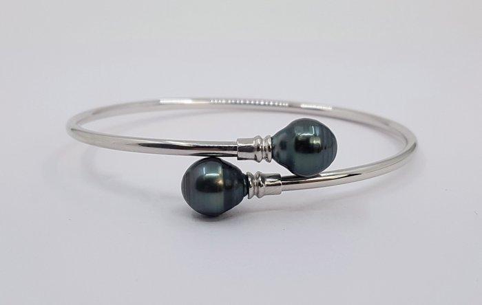 Zonder Minimumprijs - Armband Zilver - 9x10mm Tahitiaanse, Handtassen en Accessoires, Armbanden