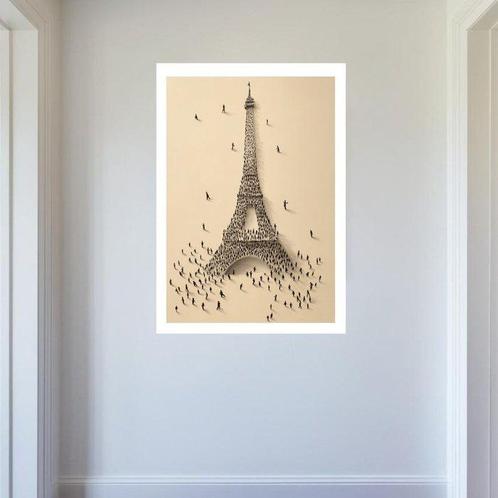 Santicri (1992) - Icon Made of Us, Tour Eiffel, Antiek en Kunst, Kunst | Schilderijen | Modern