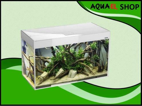 Aquael Glossy 80 wit aquarium, Animaux & Accessoires, Poissons | Aquariums & Accessoires, Envoi