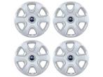 ORIGINELE Ford wieldoppen set 14 inch ZILVER (4 stuks) KA 17, Ophalen of Verzenden