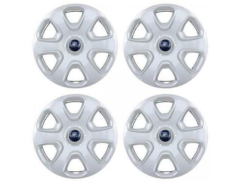 ORIGINELE Ford wieldoppen set 14 inch ZILVER (4 stuks) KA 17, Autos : Pièces & Accessoires, Pneus & Jantes, Enlèvement ou Envoi