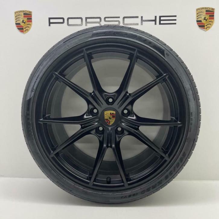 Porsche 991 4/2 ORIGINELE 20inch Carrera S IV GTS met banden, Auto-onderdelen, Banden en Velgen, 20 inch, 305 mm, Personenwagen