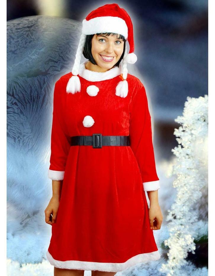 Kerst kostuum kind meisje, Hobby en Vrije tijd, Feestartikelen, Ophalen of Verzenden